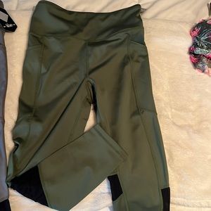 2 crop leggings with side pockets.  Buy both for $30